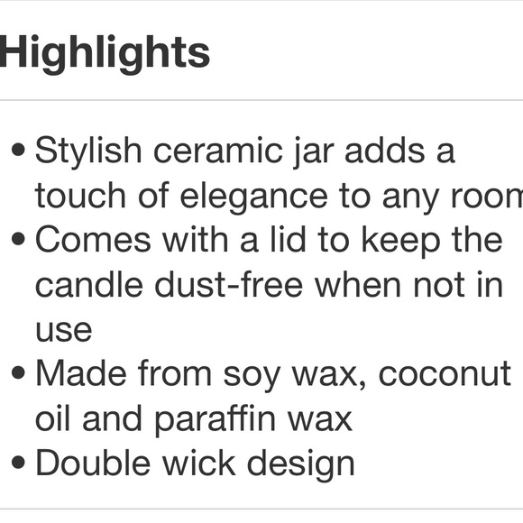 CASALUNA NWT restore 2 wick ceramic jar candle -brown -15oz - Picture 4 of 10